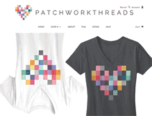 Tablet Screenshot of patchworkthreads.com